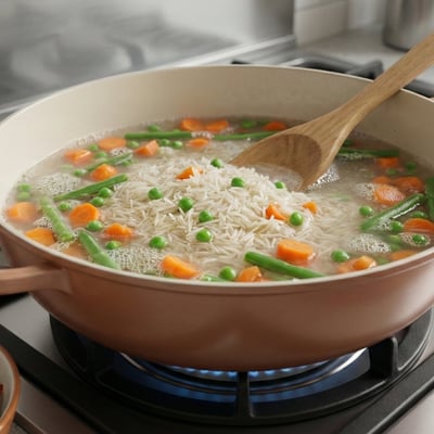 Vegetable Pulao with Fried Onions - Photo 2