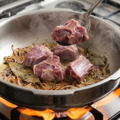 My Weekend Mutton Curry (Pressure Cooker) - Photo 1