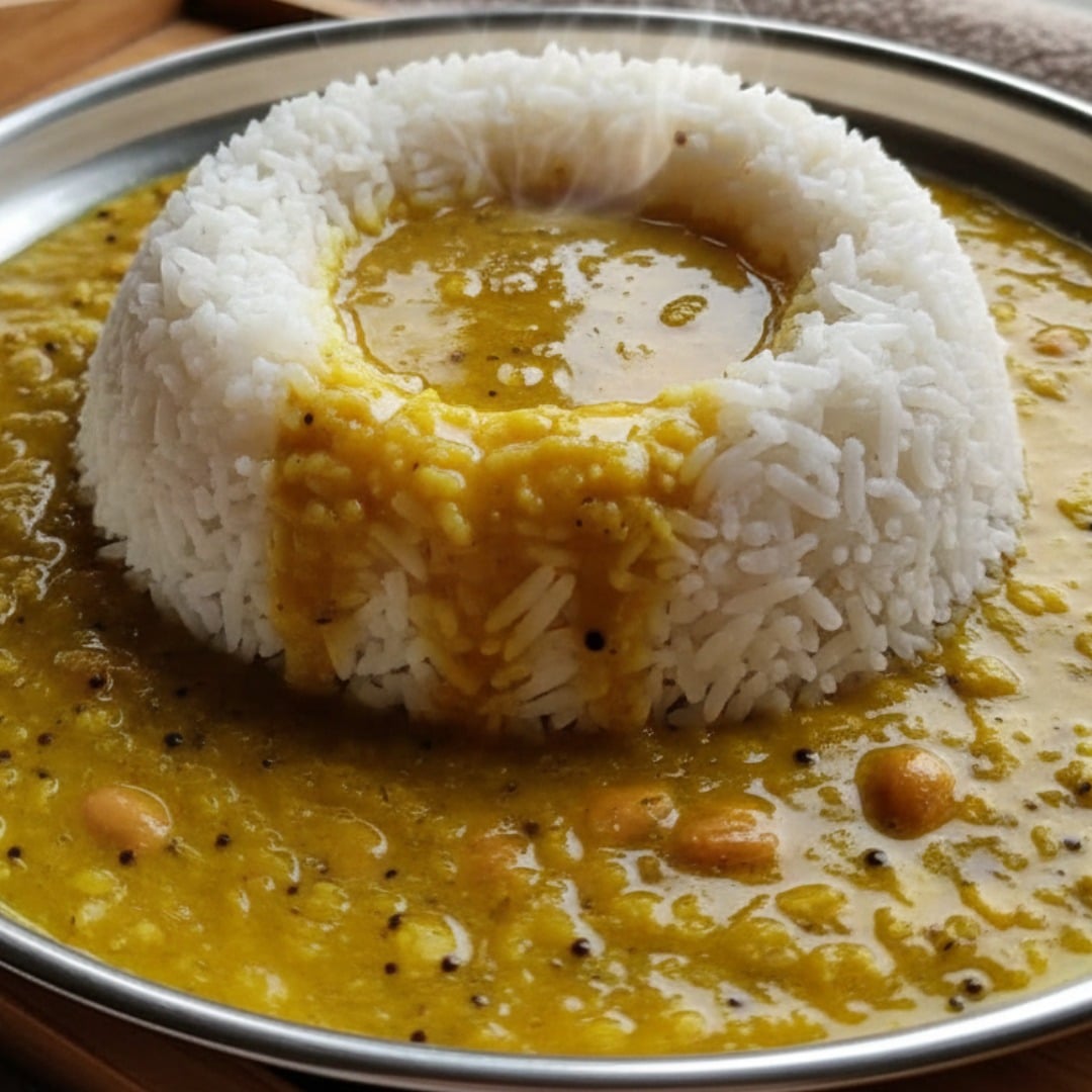 Maharashtrian Varan Bhaat with Tup (The Ultimate Comfort Food)