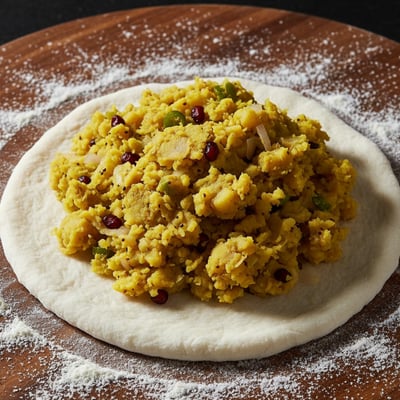 Amritsari Kulcha (My Tawa Hack Version) - Photo 1