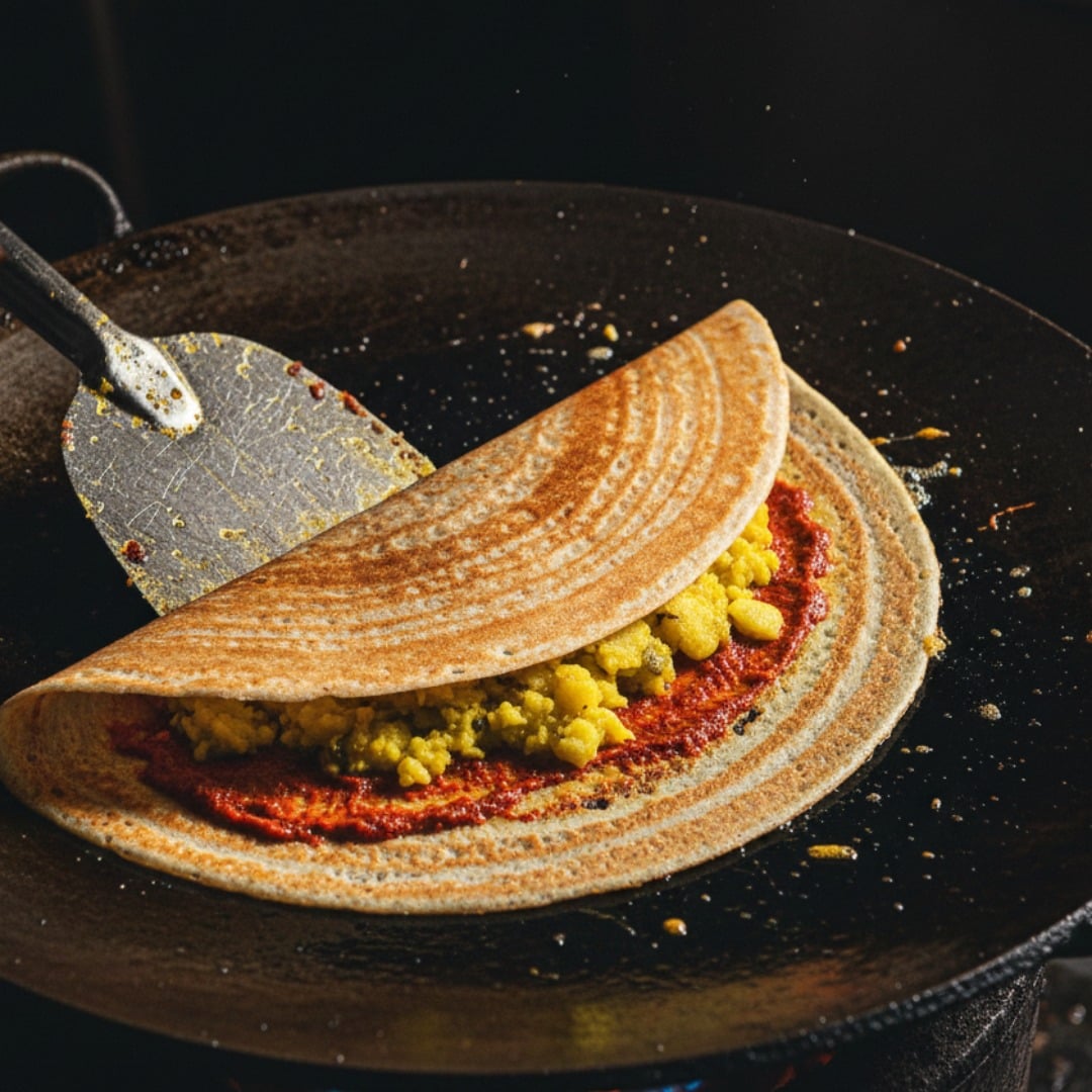 Crispy Masala Dosa (Finally Cracked the Batter Ratio!)