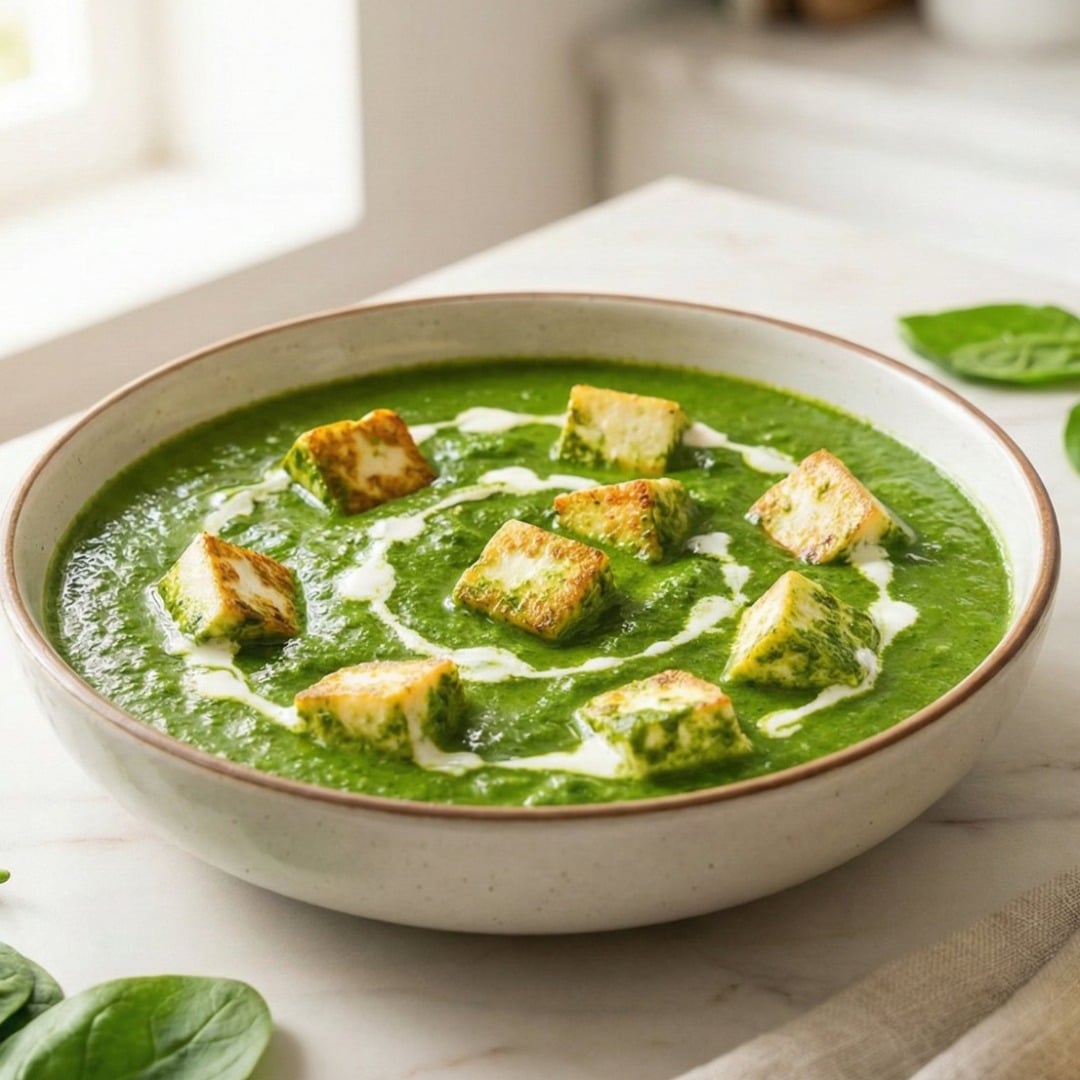 Palak Paneer (But Actually Green)