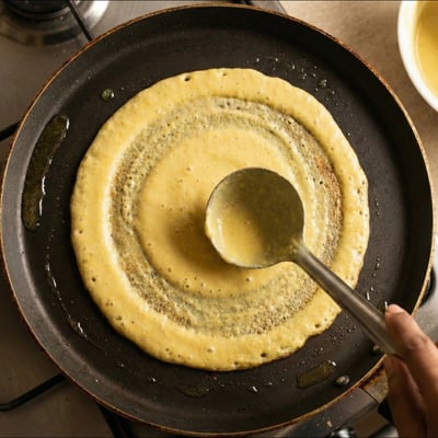 Sookhi Moong Dal Cheela (Lentil Pancakes) - Photo 2