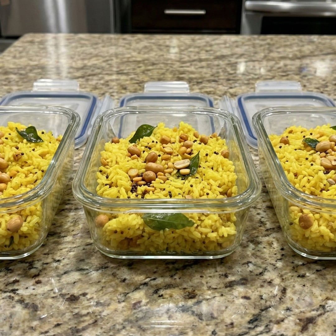 Lemon Rice (Lunchbox Staple)