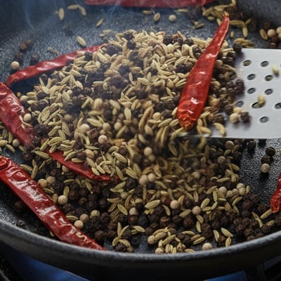 Chettinad Pepper Chicken (Spicy Warning!) - Photo 1