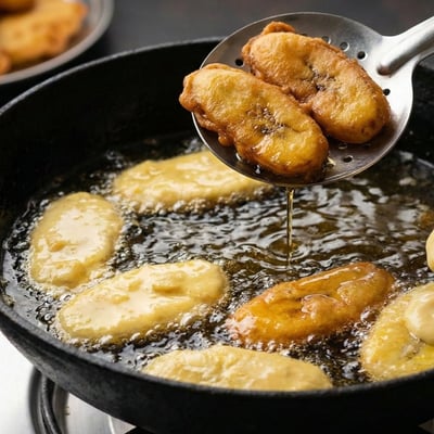 Pazham Pori – Kerala Tea Shop Style (That Yellow One Everyone Photographs) - Photo 1